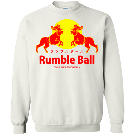 Sweatshirts White / Small Rumble Ball Crewneck Sweatshirt