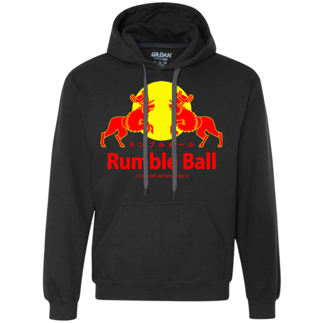 Sweatshirts Black / Small Rumble Ball Premium Fleece Hoodie