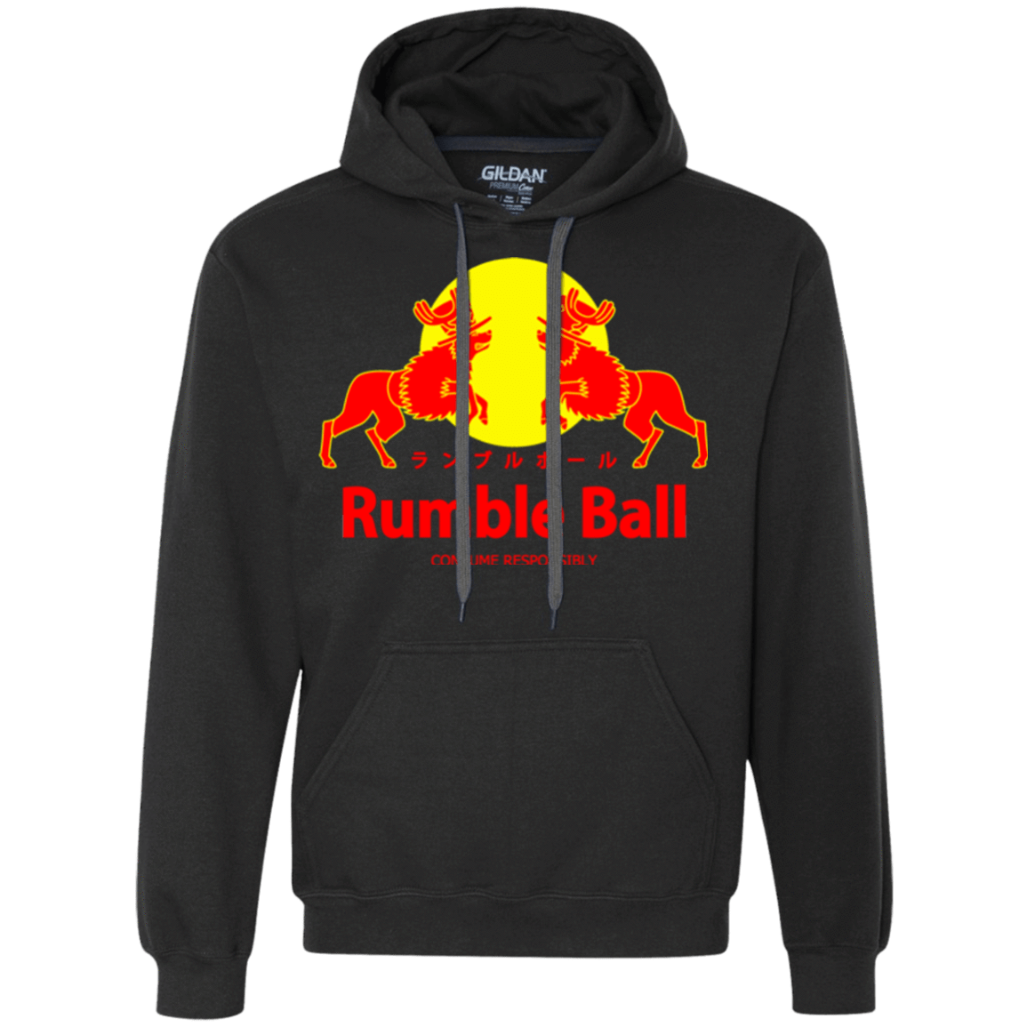 Sweatshirts Black / Small Rumble Ball Premium Fleece Hoodie