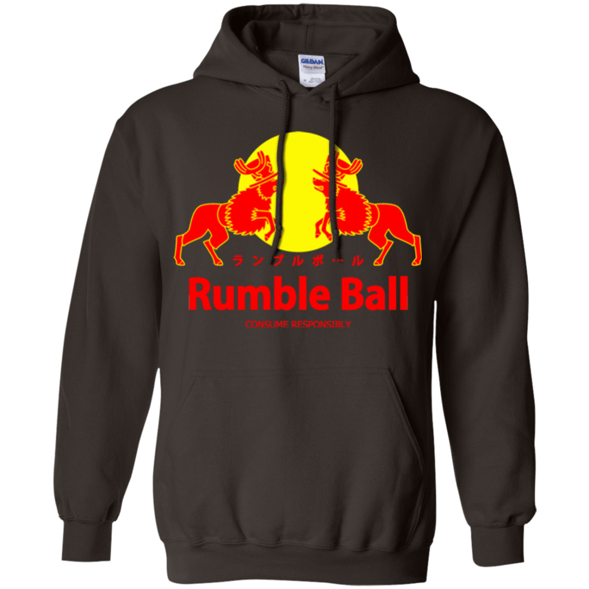 Sweatshirts Dark Chocolate / Small Rumble Ball Pullover Hoodie