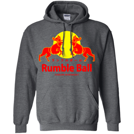 Sweatshirts Dark Heather / Small Rumble Ball Pullover Hoodie