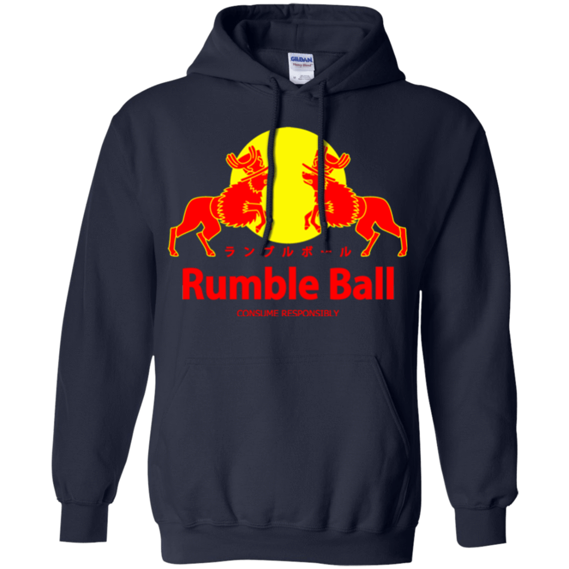 Sweatshirts Navy / Small Rumble Ball Pullover Hoodie