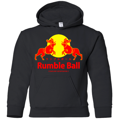 Sweatshirts Black / YS Rumble Ball Youth Hoodie