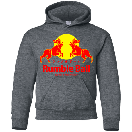 Sweatshirts Dark Heather / YS Rumble Ball Youth Hoodie