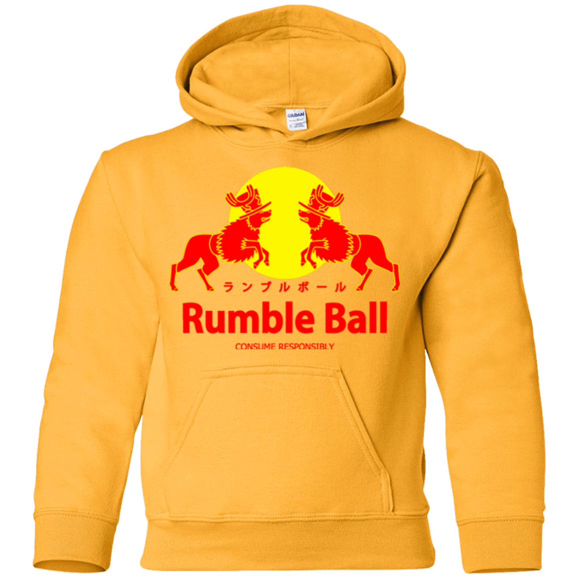 Sweatshirts Gold / YS Rumble Ball Youth Hoodie