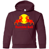 Sweatshirts Maroon / YS Rumble Ball Youth Hoodie