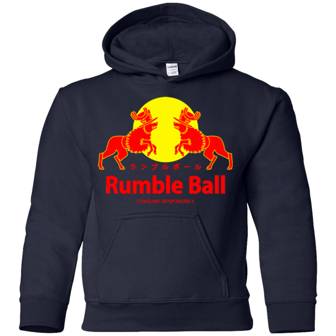 Sweatshirts Navy / YS Rumble Ball Youth Hoodie