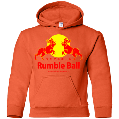 Sweatshirts Orange / YS Rumble Ball Youth Hoodie