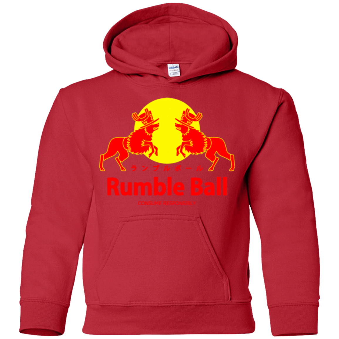 Sweatshirts Red / YS Rumble Ball Youth Hoodie