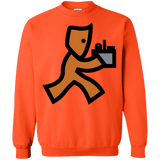 Sweatshirts Orange / Small RUN Crewneck Sweatshirt