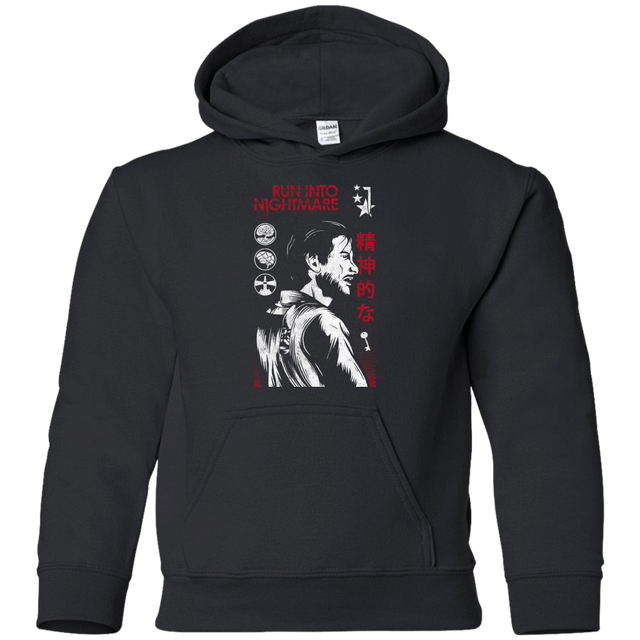 Sweatshirts Black / YS Run Into Nightmare Youth Hoodie