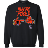 Sweatshirts Black / S Run the Pools Crewneck Sweatshirt