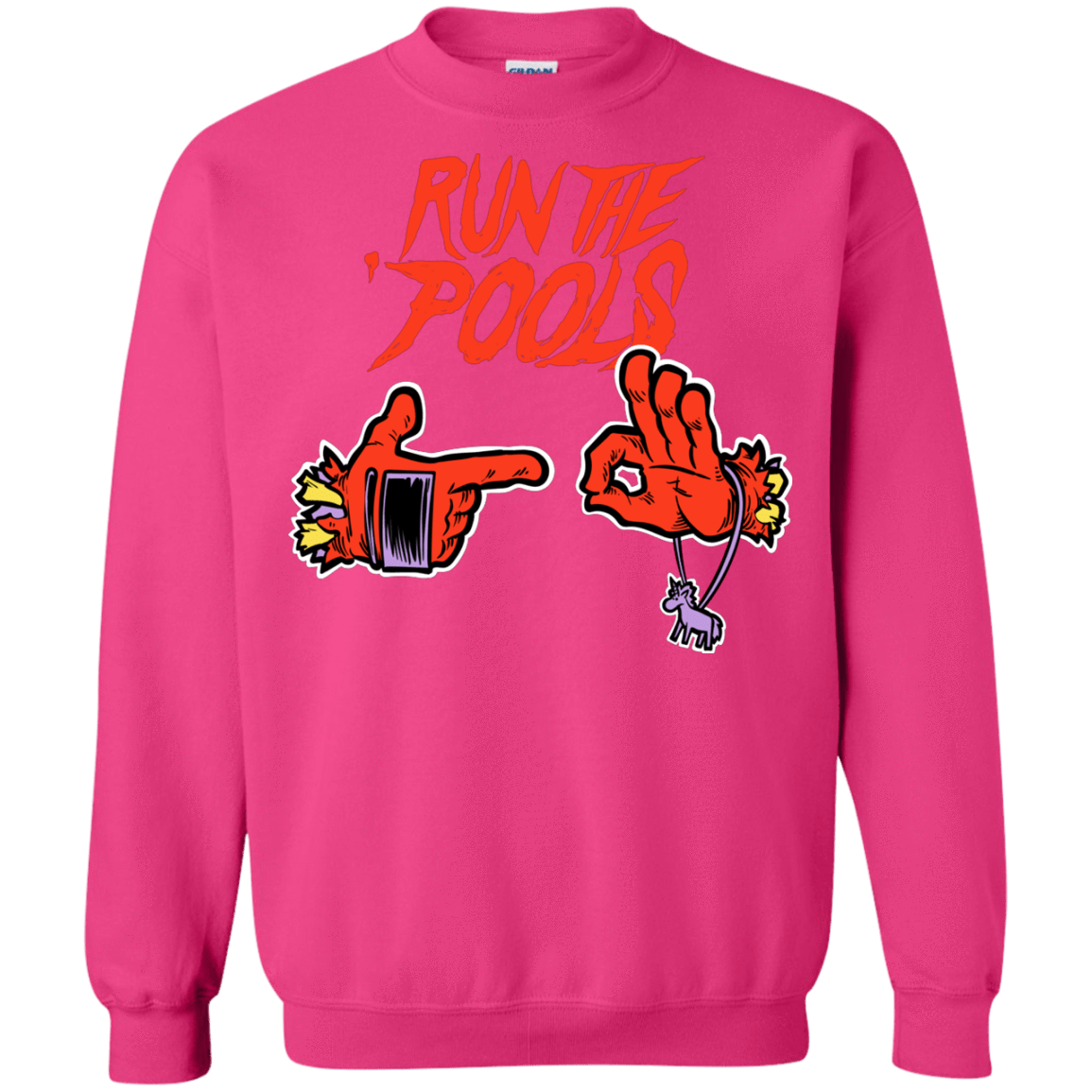 Sweatshirts Heliconia / S Run the Pools Crewneck Sweatshirt