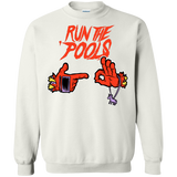 Sweatshirts White / S Run the Pools Crewneck Sweatshirt
