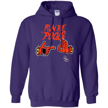 Sweatshirts Purple / S Run the Pools Pullover Hoodie