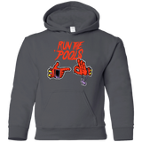 Sweatshirts Charcoal / YS Run the Pools Youth Hoodie