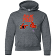 Sweatshirts Dark Heather / YS Run the Pools Youth Hoodie