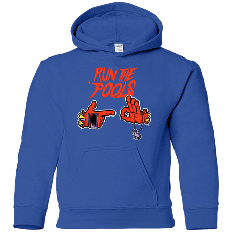 Sweatshirts Royal / YS Run the Pools Youth Hoodie