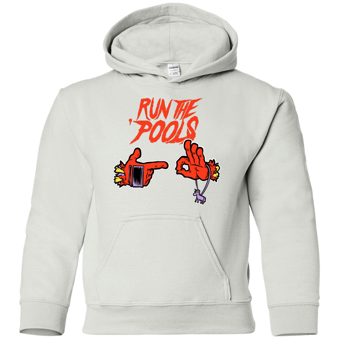 Sweatshirts White / YS Run the Pools Youth Hoodie