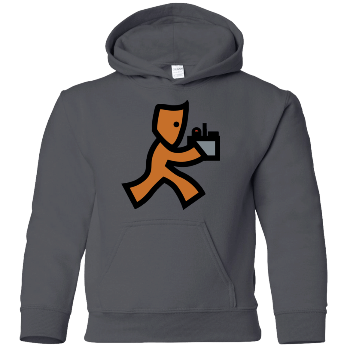 Sweatshirts Charcoal / YS RUN Youth Hoodie