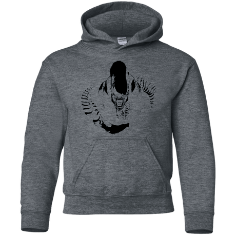 Sweatshirts Dark Heather / YS Run Youth Hoodie