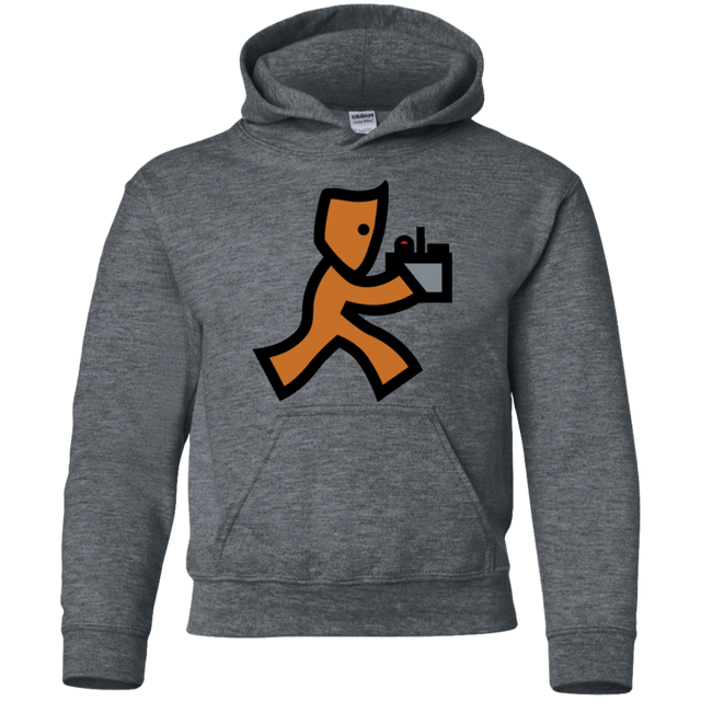 Sweatshirts Dark Heather / YS RUN Youth Hoodie