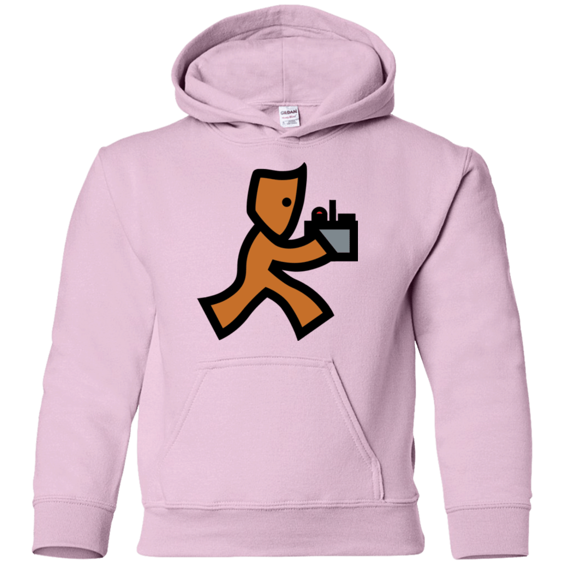 Sweatshirts Light Pink / YS RUN Youth Hoodie