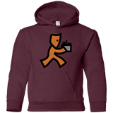 Sweatshirts Maroon / YS RUN Youth Hoodie