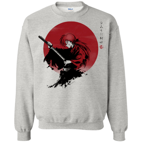 Sweatshirts Ash / Small Rurouni Crewneck Sweatshirt