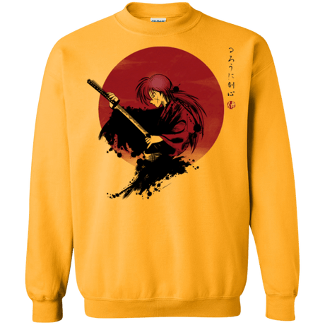 Sweatshirts Gold / Small Rurouni Crewneck Sweatshirt