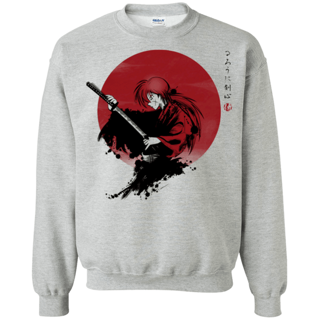 Sweatshirts Sport Grey / Small Rurouni Crewneck Sweatshirt
