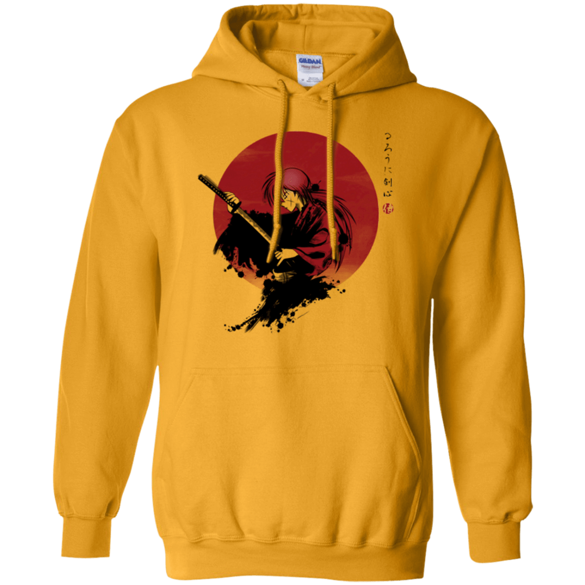 Sweatshirts Gold / Small Rurouni Pullover Hoodie