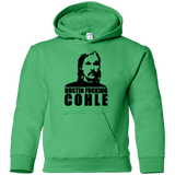 Sweatshirts Irish Green / YS Rustin Fucking Cohle Youth Hoodie