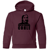 Sweatshirts Maroon / YS Rustin Fucking Cohle Youth Hoodie