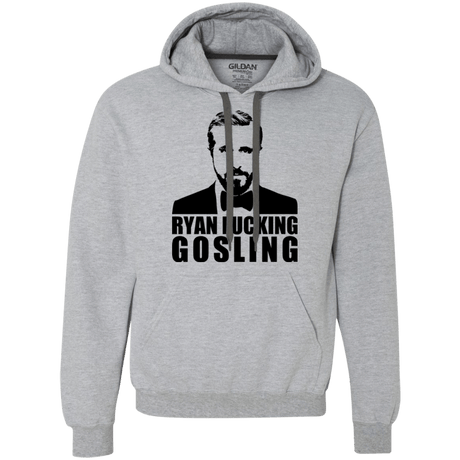 Sweatshirts Sport Grey / Small Ryan Fucking Gosling Premium Fleece Hoodie