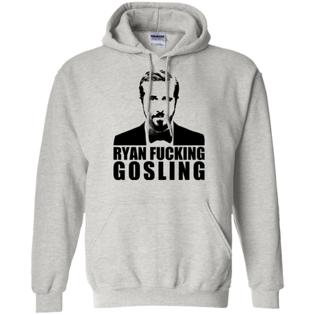 Sweatshirts Ash / Small Ryan Fucking Gosling Pullover Hoodie