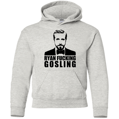 Sweatshirts Ash / YS Ryan Fucking Gosling Youth Hoodie