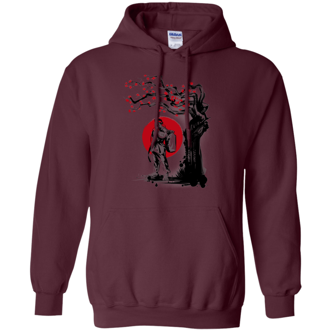 Sweatshirts Maroon / S Ryu Under The Sun Pullover Hoodie
