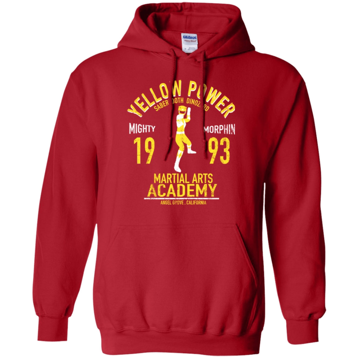 Sweatshirts Red / Small Sabertooth Ranger Pullover Hoodie