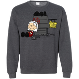 Sweatshirts Dark Heather / S Sabrina Brown Crewneck Sweatshirt