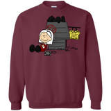 Sweatshirts Maroon / S Sabrina Brown Crewneck Sweatshirt