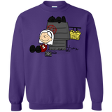 Sweatshirts Purple / S Sabrina Brown Crewneck Sweatshirt