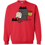 Sweatshirts Red / S Sabrina Brown Crewneck Sweatshirt