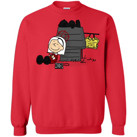 Sweatshirts Red / S Sabrina Brown Crewneck Sweatshirt