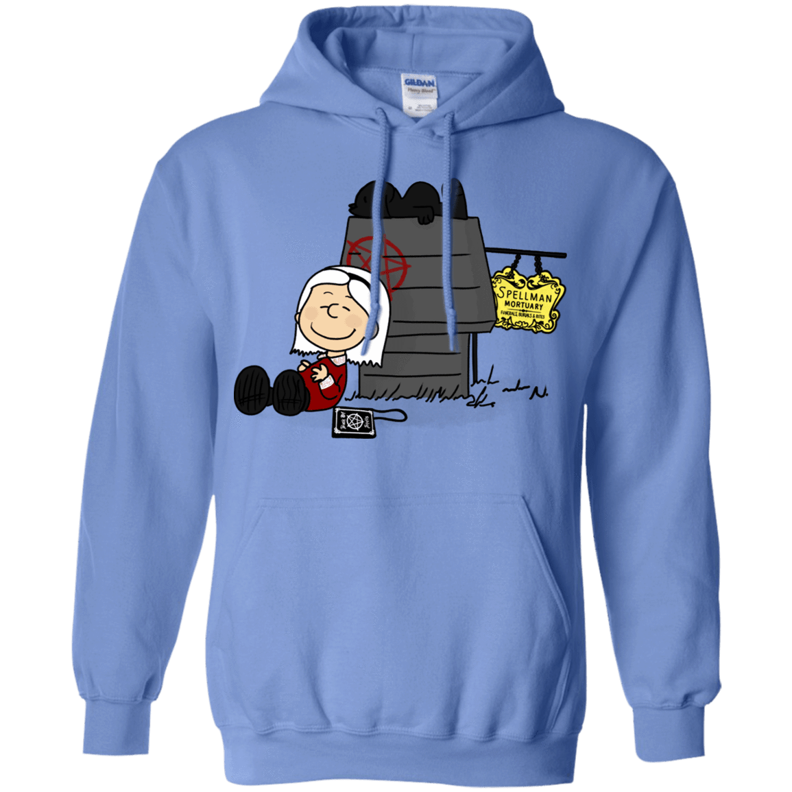 Sweatshirts Carolina Blue / S Sabrina Brown Pullover Hoodie