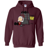 Sweatshirts Maroon / S Sabrina Brown Pullover Hoodie