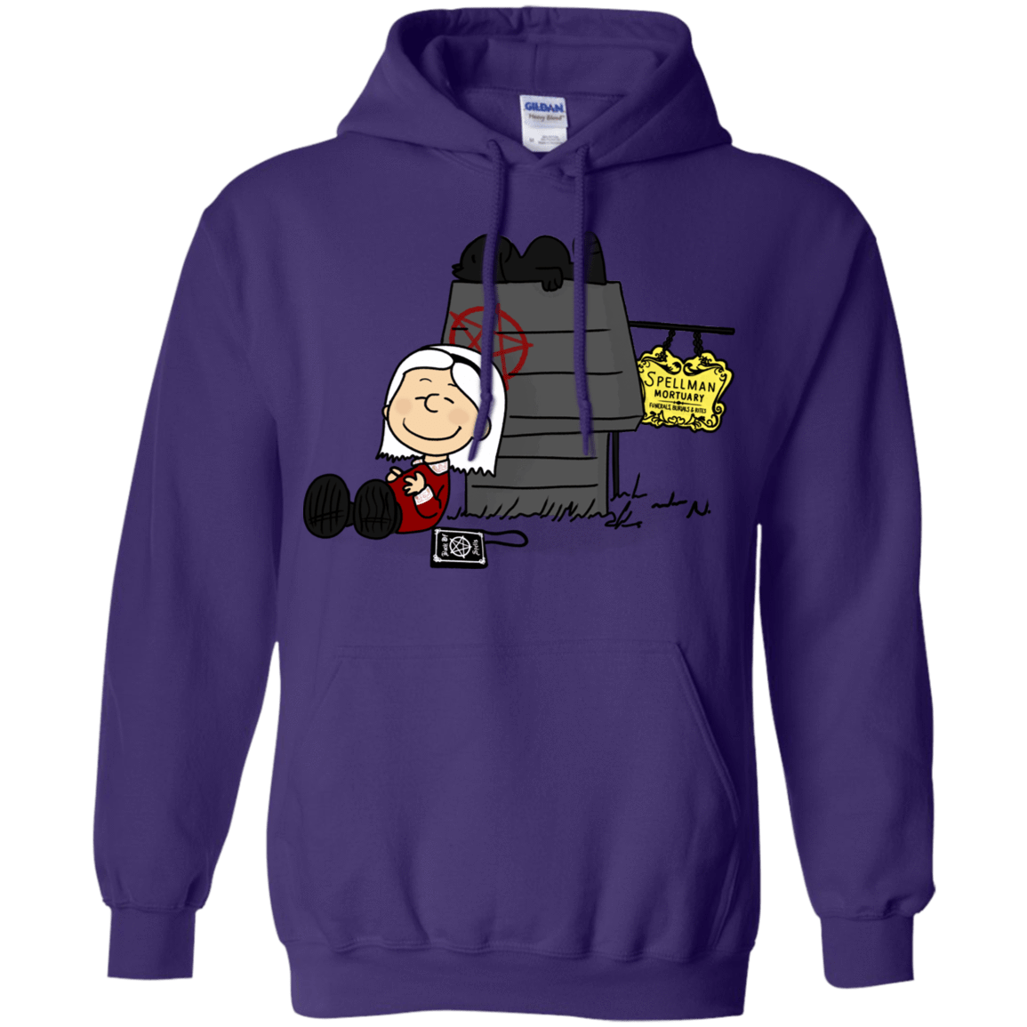 Sweatshirts Purple / S Sabrina Brown Pullover Hoodie