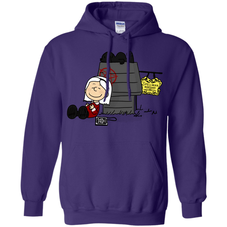 Sweatshirts Purple / S Sabrina Brown Pullover Hoodie