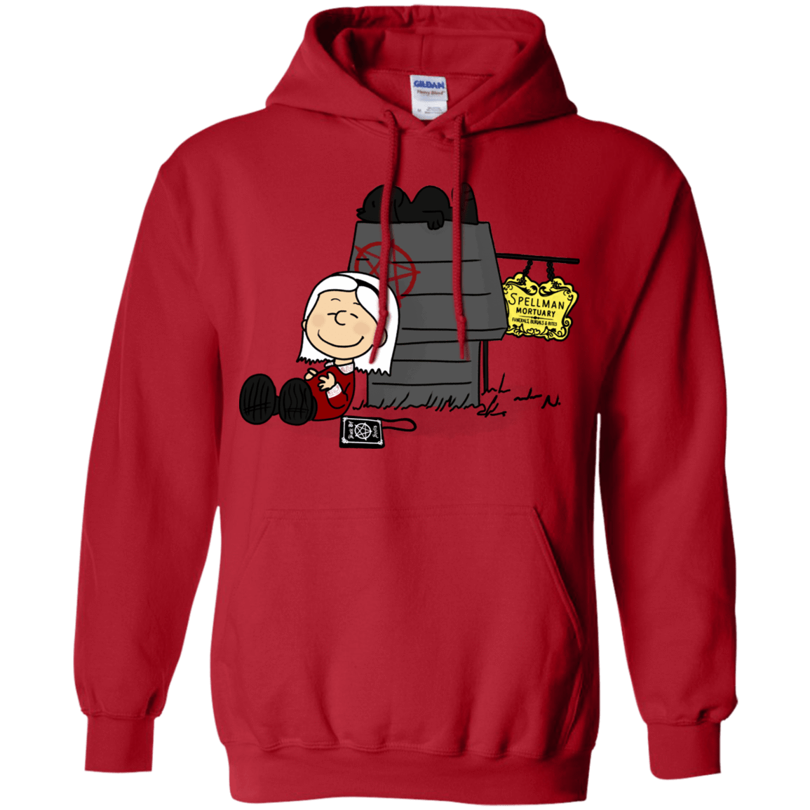 Sweatshirts Red / S Sabrina Brown Pullover Hoodie