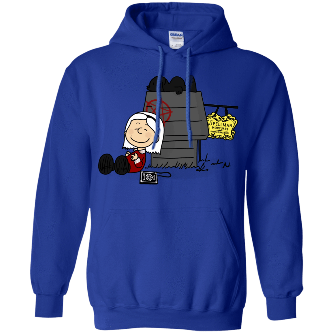 Sweatshirts Royal / S Sabrina Brown Pullover Hoodie